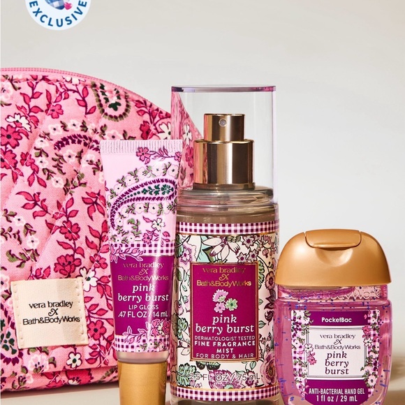 Bath and body works Vera Bradley Pink Paisley - Picture 2 of 4